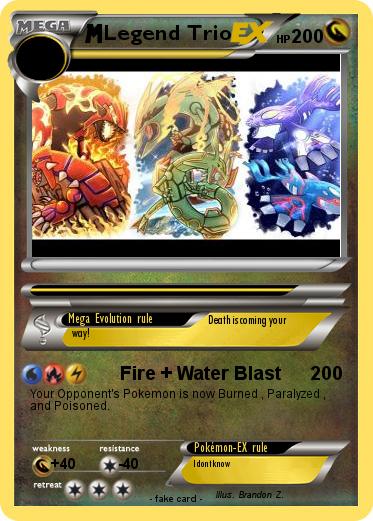 Pokemon Legend Trio