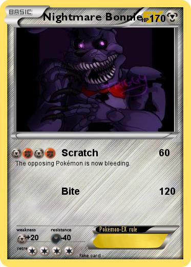 Pokemon Nightmare Bonnie