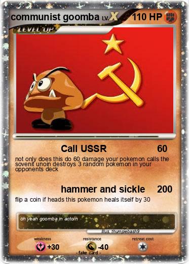 Pokemon communist goomba