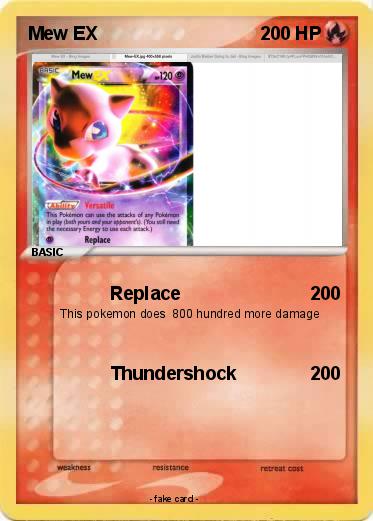 Pokemon Mew EX