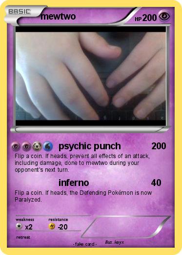 Pokemon mewtwo
