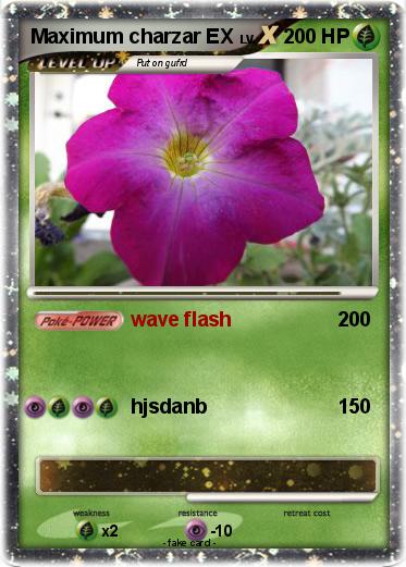Pokemon Maximum charzar EX