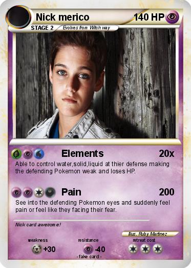 Pokemon Nick merico
