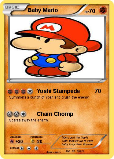 Pokemon Baby Mario