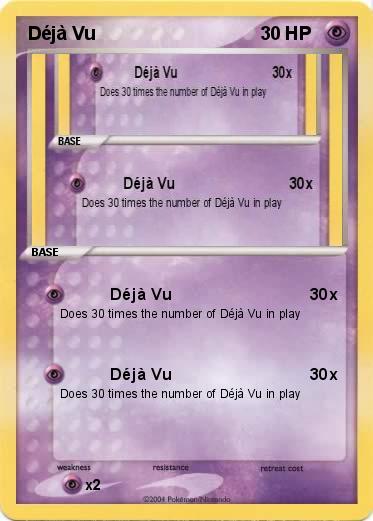 Pokemon Déjà Vu
