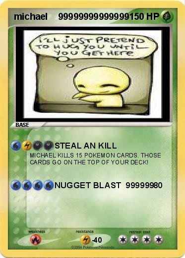 Pokemon michael    99999999999999