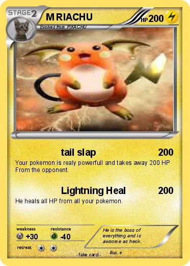 Pokemon M RIACHU