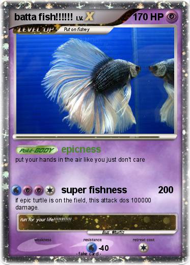 Pokemon batta fish!!!!!!