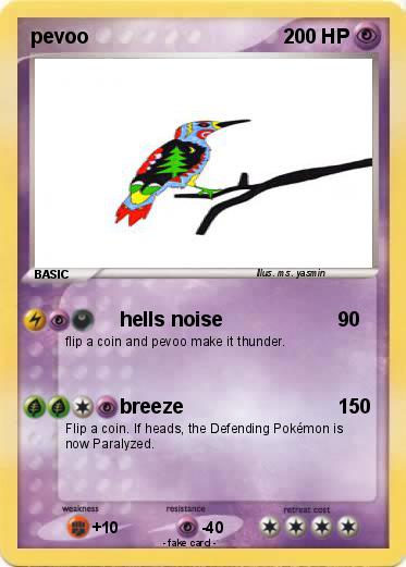 Pokemon pevoo