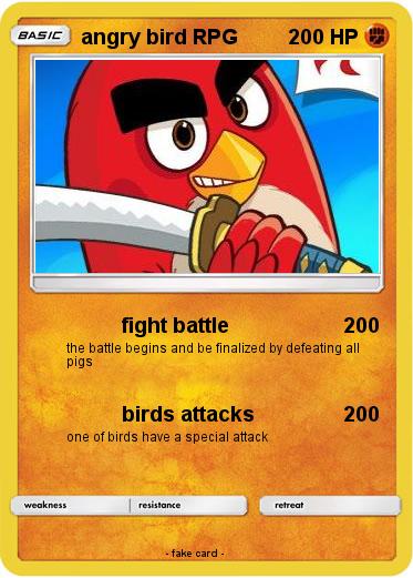 Pokemon angry bird RPG