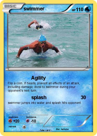 Pokemon swimmer