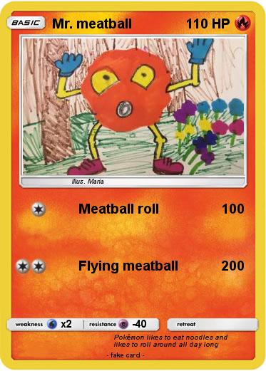 Pokemon Mr. meatball