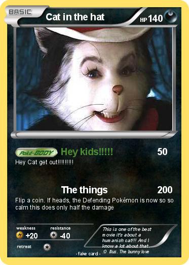 Pokemon Cat in the hat