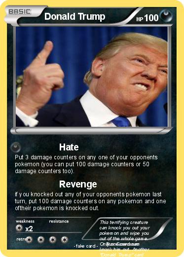 Pokemon Donald Trump