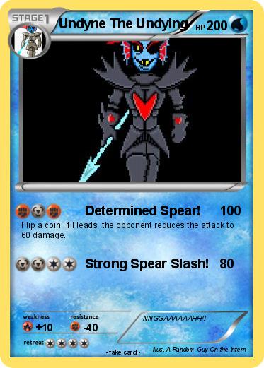 Pokemon Undyne The Undying