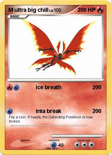 Pokemon M ultra big chill