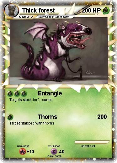 Pokemon Thick forest