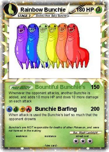 Pokemon Rainbow Bunchie