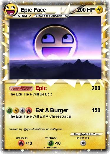 Pokemon Epic Face
