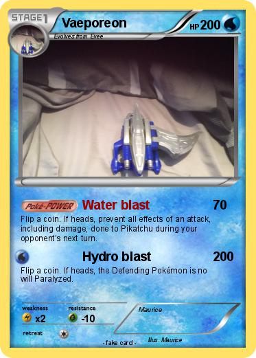 Pokemon Vaeporeon