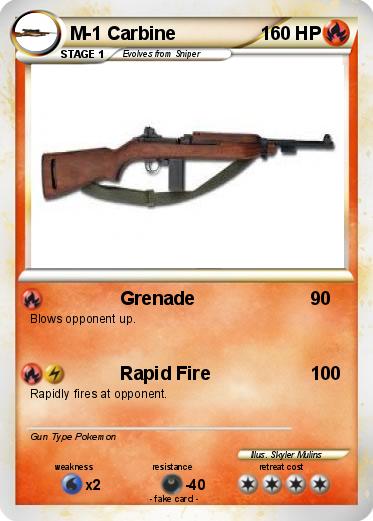 Pokemon M-1 Carbine