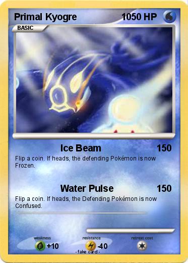 Pokemon Primal Kyogre                 10