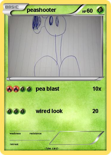 Pokemon peashooter
