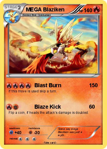 Pokemon MEGA Blaziken