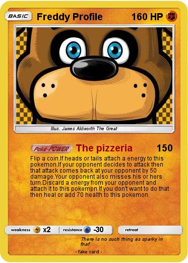 Pokemon Freddy Profile