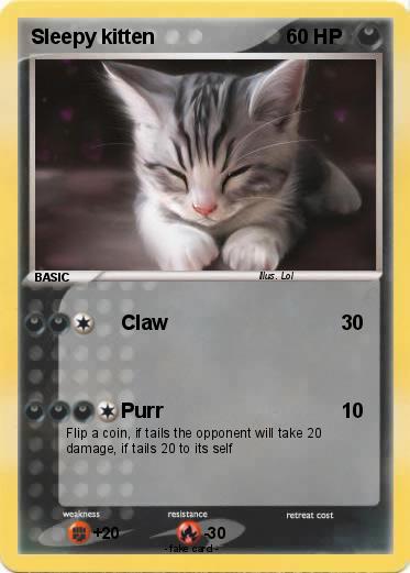 Pokemon Sleepy kitten