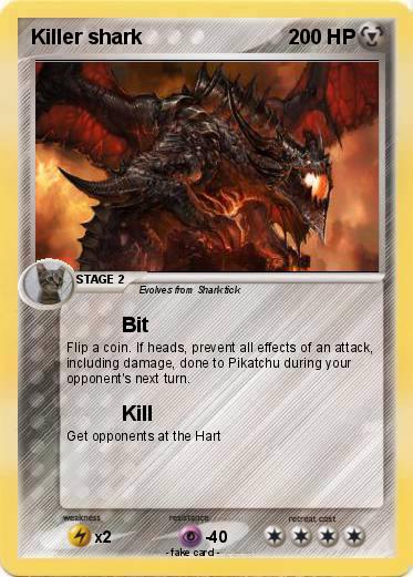 Pokemon Killer shark