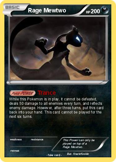Pokemon Rage Mewtwo