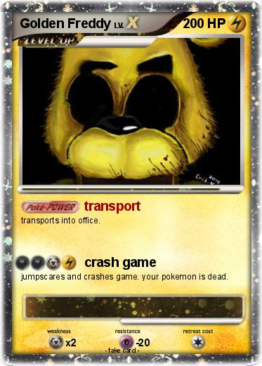 Pokemon Golden Freddy