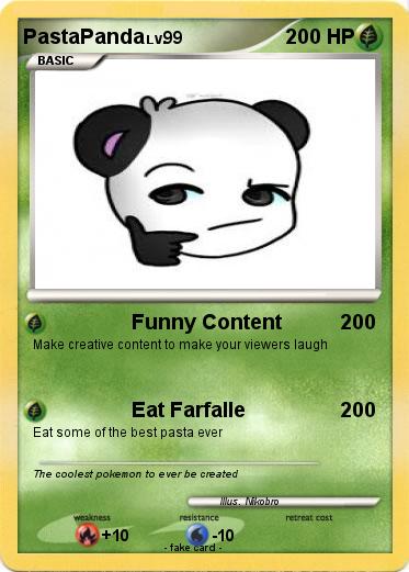Pokemon PastaPanda