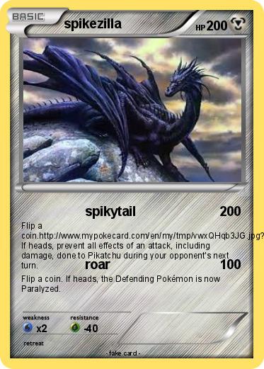 Pokemon spikezilla