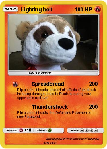 Pokemon Lighting bolt
