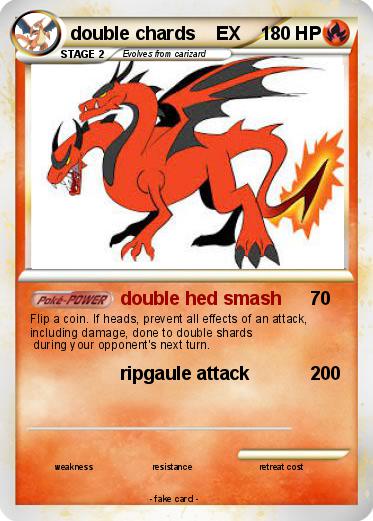 Pokemon double chards    EX