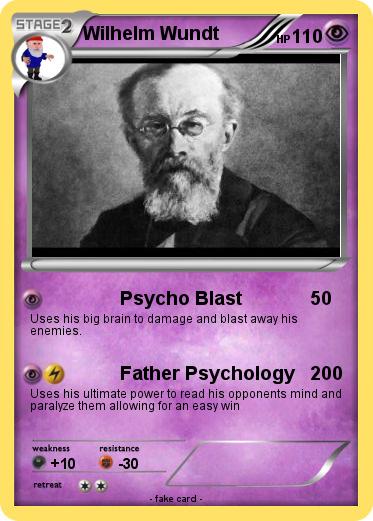 Pokemon Wilhelm Wundt