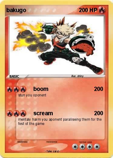 Pokemon bakugo