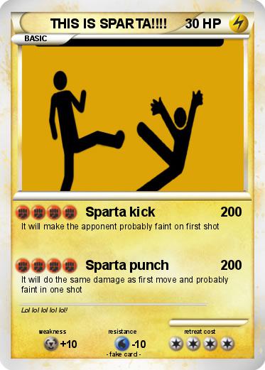 Pokemon THIS IS SPARTA!!!!