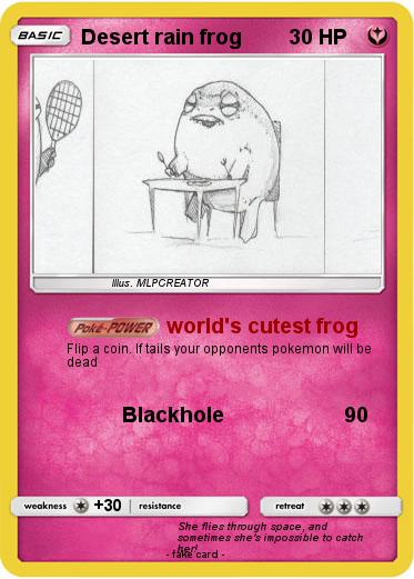 Pokemon Desert rain frog