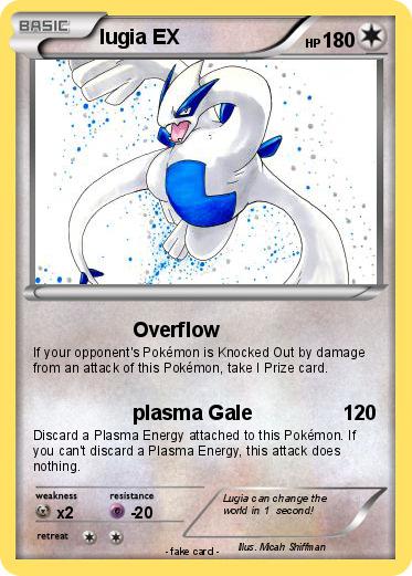 Pokemon lugia EX