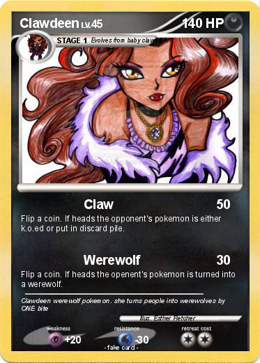 Pokemon Clawdeen