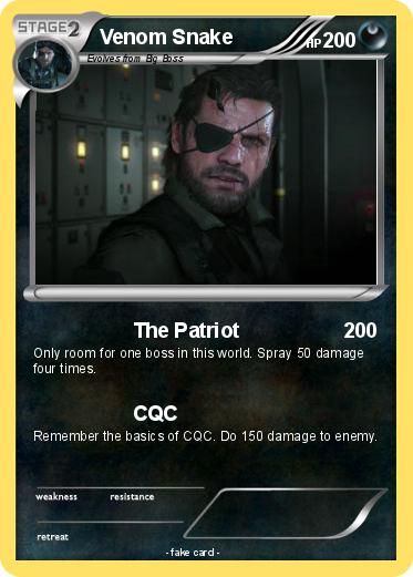Pokemon Venom Snake