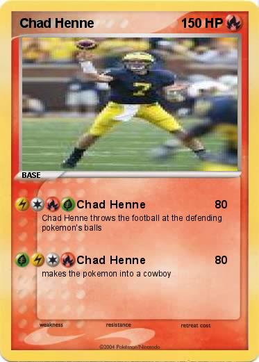 Pokemon Chad Henne