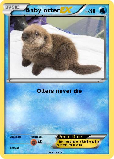 Pokemon Baby otter