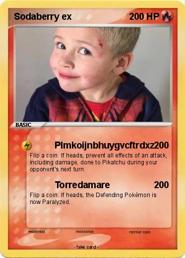 Pokemon Sodaberry ex