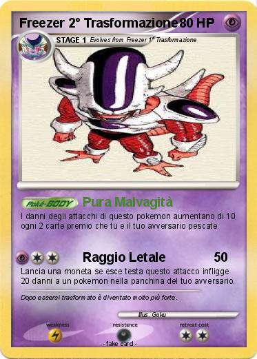 Pokemon Freezer 2° Trasformazione