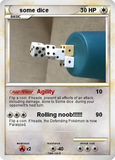 Pokemon some dice