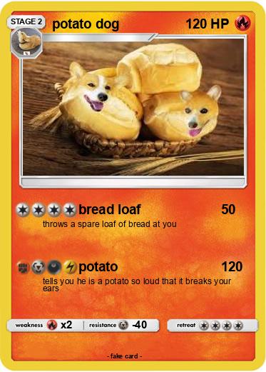 Pokemon potato dog